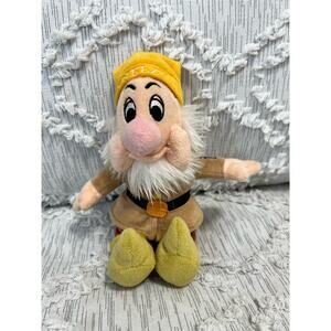 Sneezy Disney Snow White and Seven Dwarfs Plush Stuffed Doll